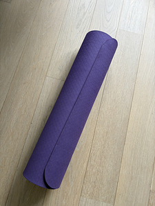 HABYS yoga mat – 61.5 x 183.5 cm, purple (2 foto / 2)