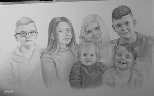 Tellimuse järgi joonistus - parim kingitus igaks tähtpäevaks! (5 foto / 5)