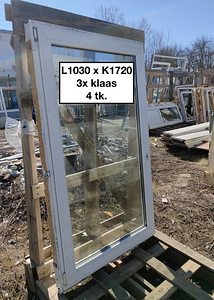 Kasutatud PVC aknad (1 foto / 8)
