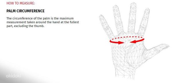 Автомобильные перчатки DAINESE IMPETO, размер: XS, S (фото #6)