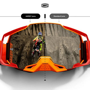 Prillid 100% ARMEGA MX/MTB (HiPER Silver Mirror) (7 foto / 7)
