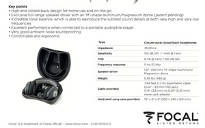 High-end kõrvaklapid FOCAL ELEGIA (6 foto / 6)