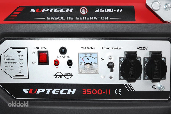 Suptech Бензиновый генератор SUPTECH 3500-ll 220В (фото #4)
