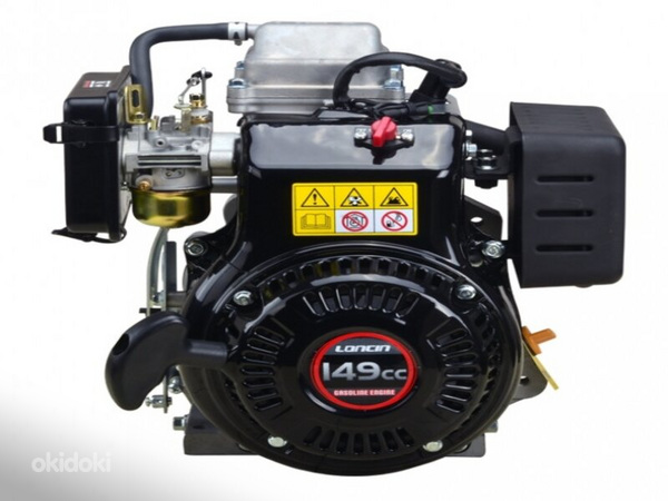 Бензиновый двигатель Loncin LC165F-3H 25.4mm (фото #3)