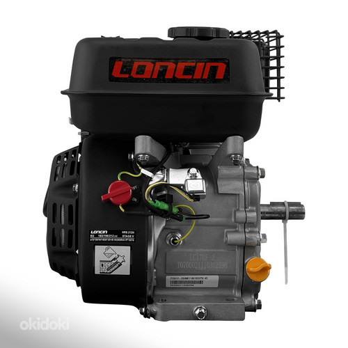 Bensiinimootor Loncin LC170F-2 20 mm (foto #3)