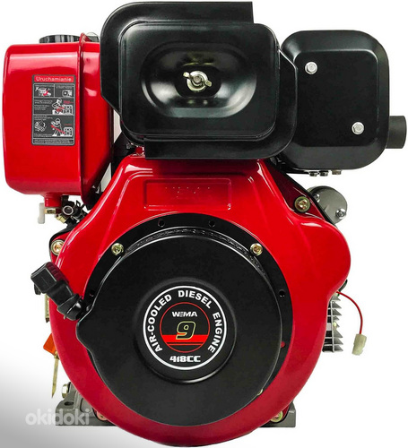 Дизельный двигатель Weima WM186FBE с бумажным фильтром 25мм (фото #1)