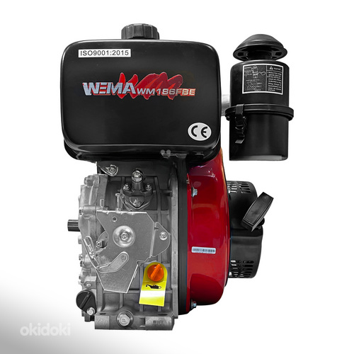 Дизельный двигатель Weima WM186FBE со шлицевым валом 25 мм (фото #3)