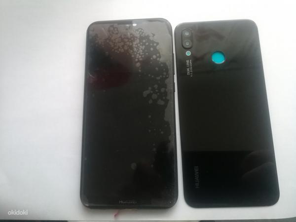 Huawei p20 lite черный экран + заднее стекло, новое (фото #1)