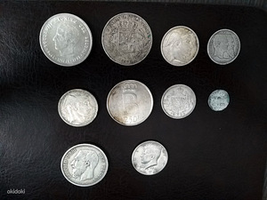 Монеты из серебра