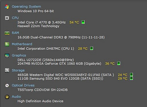 Lauaarvuti / GTX 1060 6Gb / 16GB RAM / Intel I7 / Windows 10 (6 foto / 6)