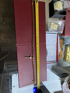 Kuldkett ristiga, 119gr, 18K, 750 (9 foto / 9)