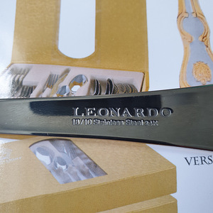 Leonardo Milano-Italy 24carat gold Cutlery (5 foto / 5)