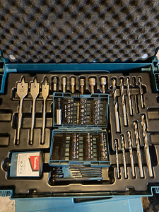 Makita 66-osaline tarvikute kohver (2 foto / 5)