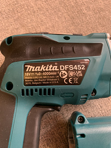 Makita kruvipüstol DFS452. Uus. (6 foto / 10)