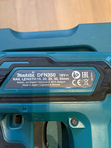 Makita Akuliistunaelapüss DFN350 Uueväärne (3 foto / 3)