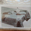 Скатерть льняная, в комплекте 6 салфеток (фото #1)