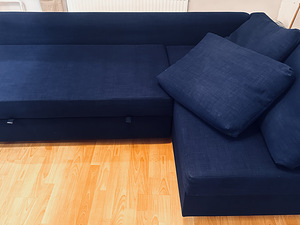 Nurgadiivan IKEA Friheten koos pesukastiga (3 foto / 10)