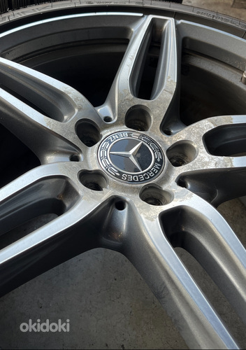 Mercedes Benz w213 AMG R19 оригинальные диски + резина (фото #7)