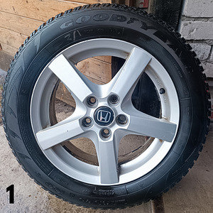 Литые диски Honda + MS(GoodYear)205/60R16 (2 фото из 9)