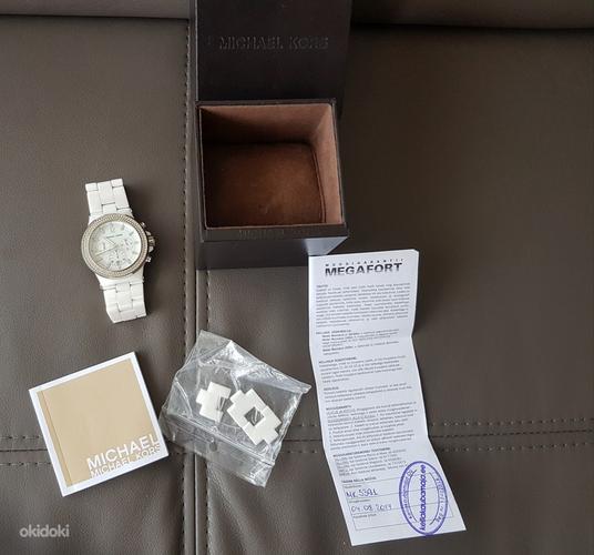 Michael Kors White Ceramic Chronograph watch MK 5391 (foto #3)
