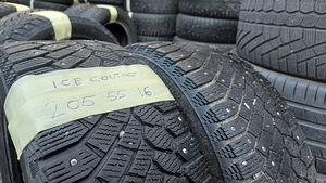 205/55/16 Continental IceContact 2tk 6.7mm 30eur (1 foto / 1)