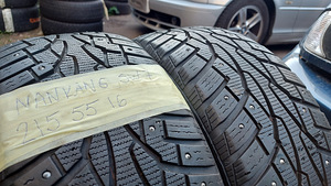 215/55/16 nankang sw7 2tk 7.5mm 35eur (1 foto / 1)