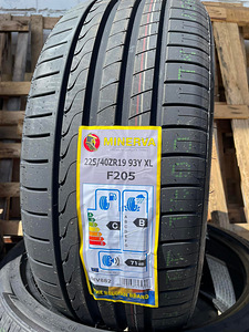 225/40/R19 Minerva F205 93Y/XL suverehvid (1 foto / 1)