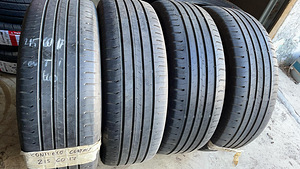 215/60/R17 Continental ContiEcocontact5 4,5mm 4tk 40€