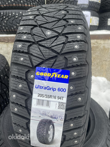 Шипованные шины 205/55/R16 Goodyear UltraGrip600 94T (фото #1)