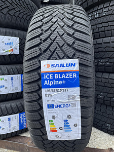 195/65/15 Sailun Iceblazer Alpine+ 91t lamellrehvid (1 foto / 1)
