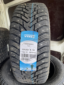 225/55/18 Nokian Nordman8 102t xl naastrehvid (1 foto / 1)