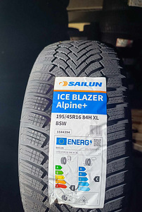 195/45/16 Sailun Ice Blazer Alpine+ 94h XL lamellrehvid (1 foto / 1)