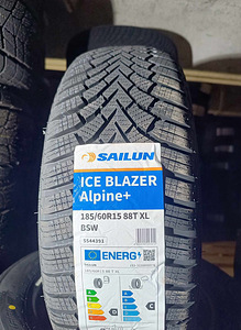 185/60/15 Sailun Ice Blazer Alpine+ 88t XL lamellrehvid (1 foto / 1)