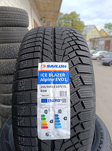 255/50/19 Sailun Iceblazer Alpine EVO1 107v xl lamellrehvid (1 foto / 1)