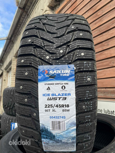 225/45/18 sailun iceblazer wst3 95t xl