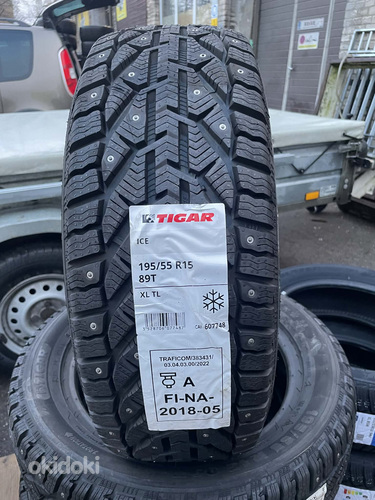 195/55/15 Tigar ICE BY MICHELIN 89t