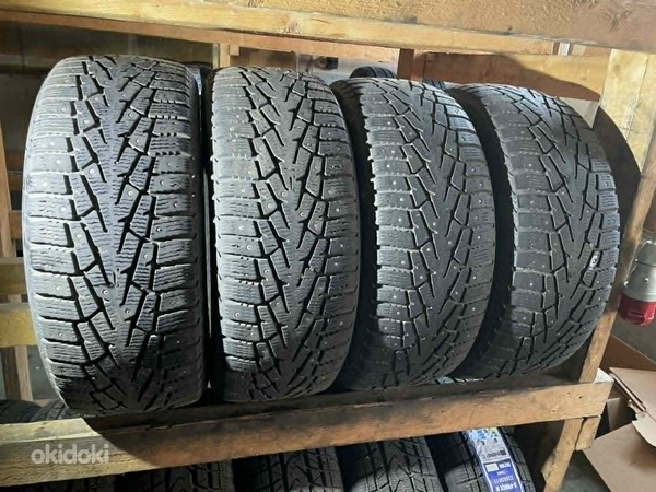 235/55R17 Cordiant Snow Cross 6-7мм шипованные шины