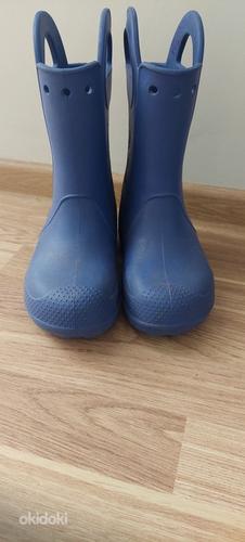 Синие резиновые сапоги Crocs 34-35 (фото #3)