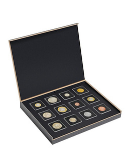 UUS!!! LUXOR mündikarp 12x QUADRUM mündikapslitele 50x50mm (1 foto / 7)