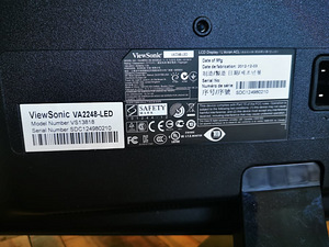 Monitor kuvar Viewsonic VA2248-LED (2 foto / 5)