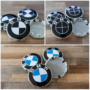 BMW uued 56mm ja 68mm veljekapslid 4tk 12€ komplekt (1 foto / 2)