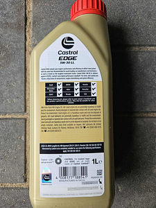 Uus mootoriõli CASTROL Edge 5W30 LL 12L (3 foto / 5)