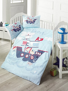 Beebi voodipesu Victoria Bebek Pink (4 foto / 8)