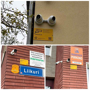 Paigaldame valvekaameraid, signalisatsioone ja fonolukke. (2 foto / 10)