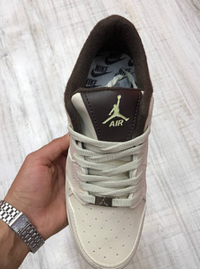 Nike кроссовки Air Jordan Low Brown White (2 фото из 5)