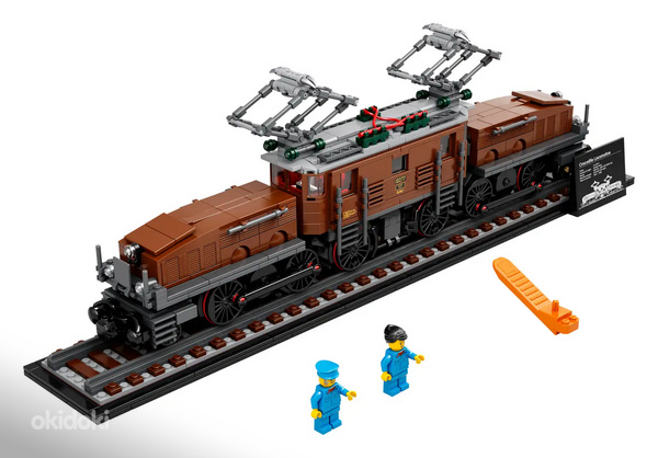 Lego 10277 Crocodile Locomotive Лего Локомотв Крокодил Train (фото #5)