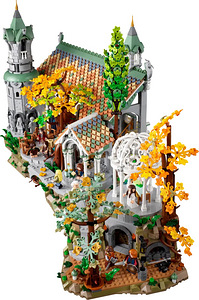 Lego 10316 Lord of the Rings: Rivendell Лего Властелин Колец (4 foto / 10)