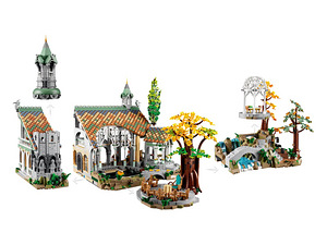Lego 10316 Lord of the Rings: Rivendell Лего Властелин Колец (6 foto / 10)