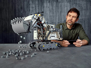 Lego Technic 42100 Liebherr R 9800 Excavator RC Lego Tehnik (10 foto / 10)