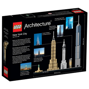 Lego Architecture 21028 New York City Lego Arhitektuur (4 foto / 10)